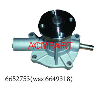 6652753  water pump   for bobcat skidsteer