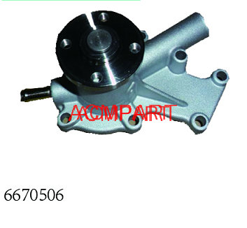 6670506  water pump   for bobcat skidsteer