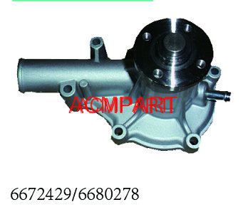 6672429   water pump   for bobcat skidsteer