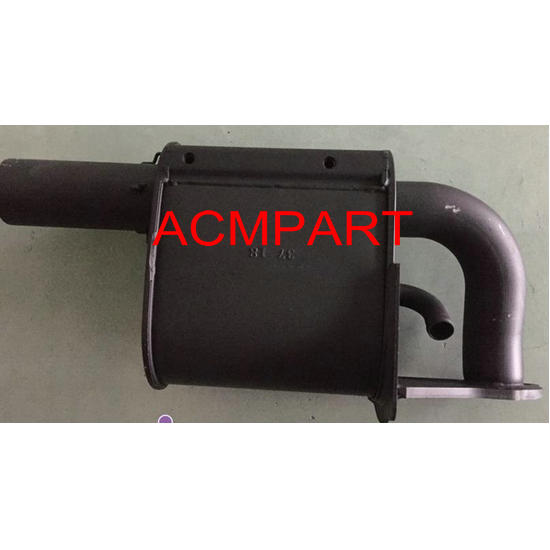 128/H2997  exhaust muffler for JCB 3CX 4CX