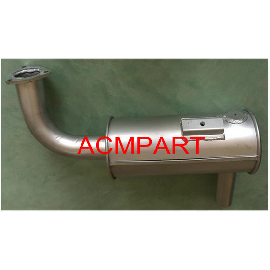 122/01600  exhaust muffler for JCB 3CX 4CX