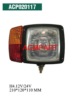 head lamp for Construction machinery