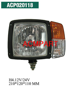 head lamp for Construction machinery