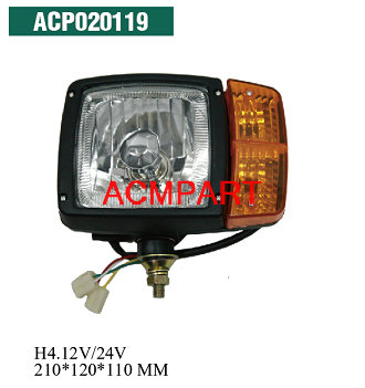 head lamp for Construction machinery