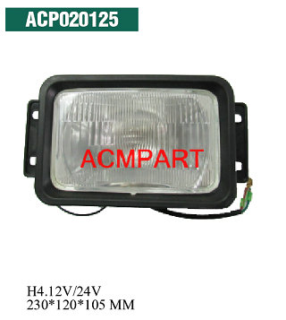 work lamp for construction machinery