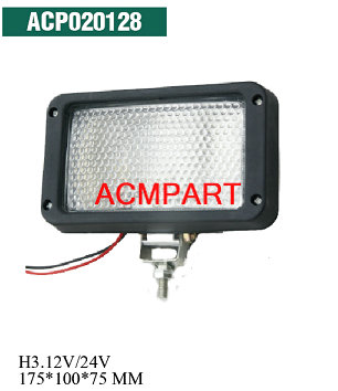 work lamp for construction machinery