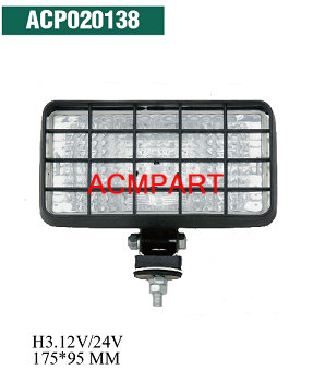 work lamp for construction machinery