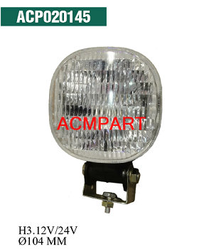 work lamp for construction machinery