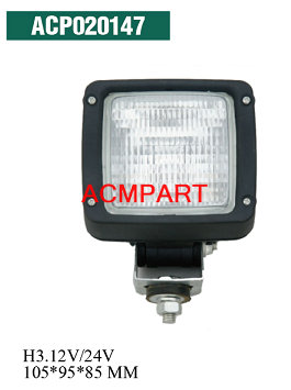 work lamp for construction machinery